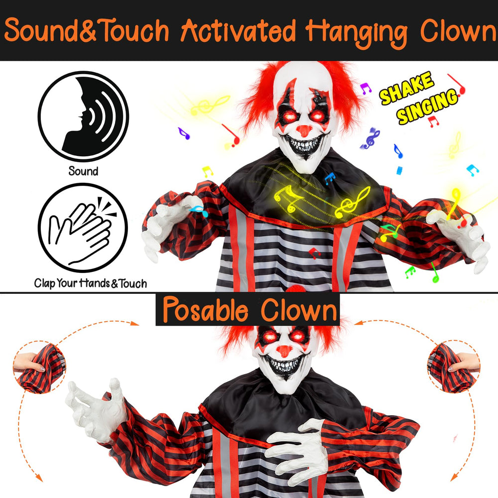 WeDoSoy detailed shot of clown hand and arm motion showing poseable movement benefit
