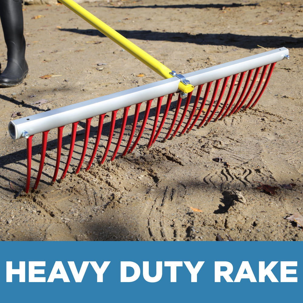 Weed Razer in use in shallow water collecting shoreline vegetation