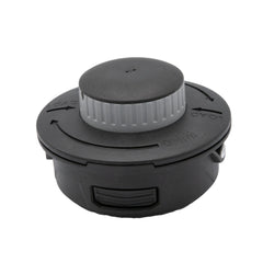 WEED WARRIOR Autowinder II front profile showing mounting and quick-load benefit