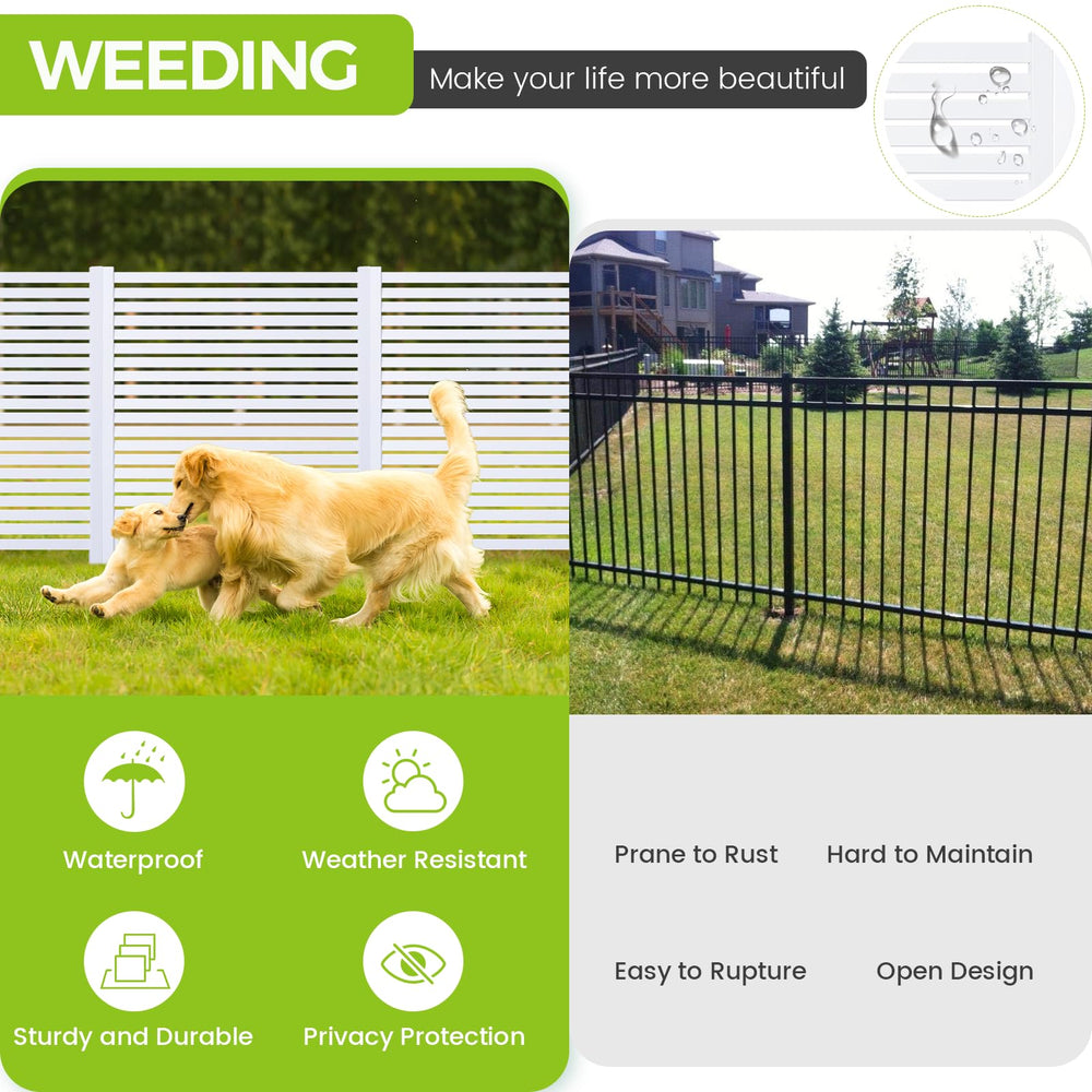 WEEDING panel connection detail with clips delivering secure fit