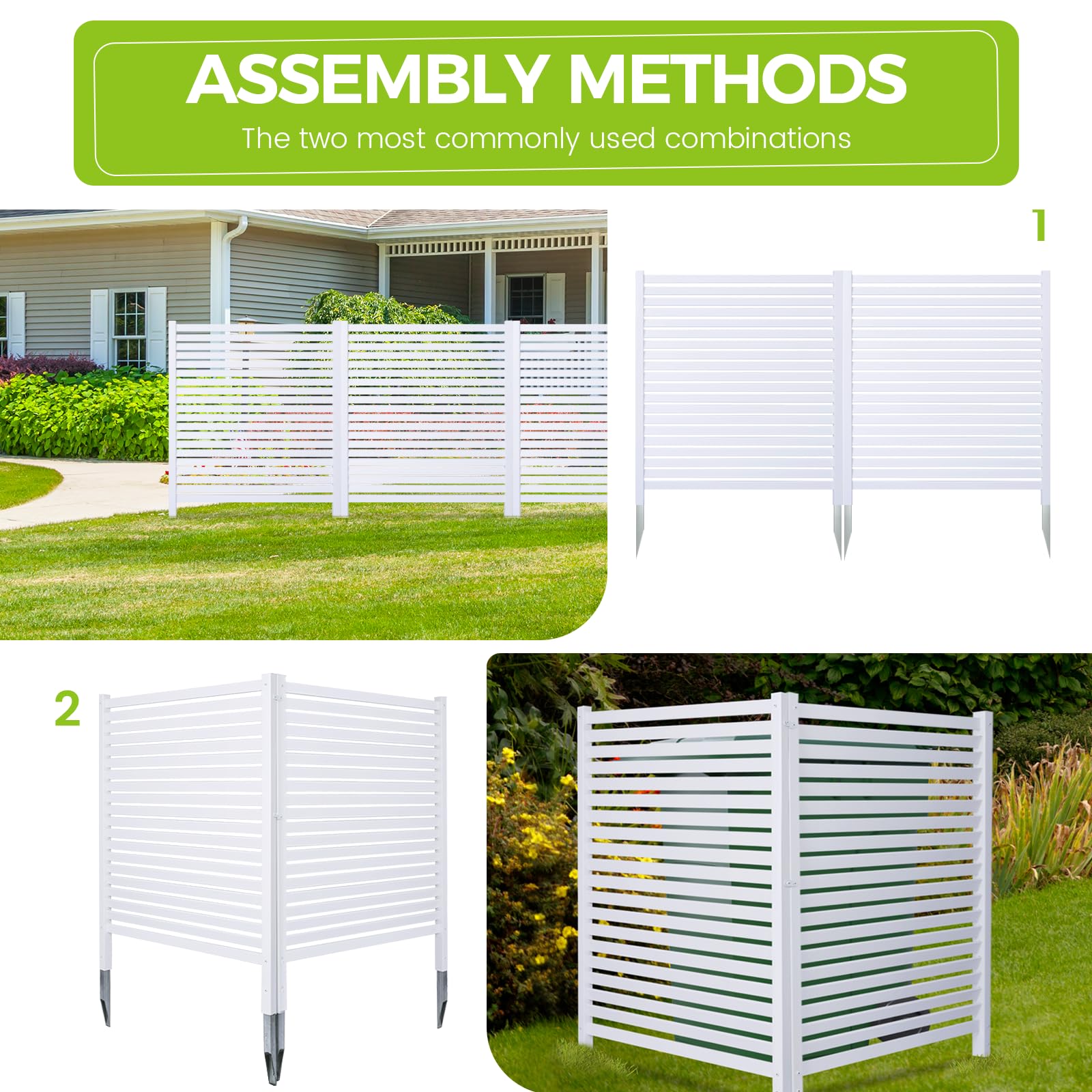 WEEDING smooth vinyl surface texture easy to clean and weatherproof