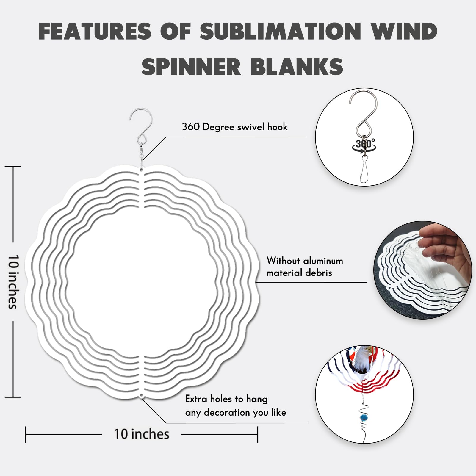 Wefanify spinner in garden spinning in breeze adding dynamic outdoor color