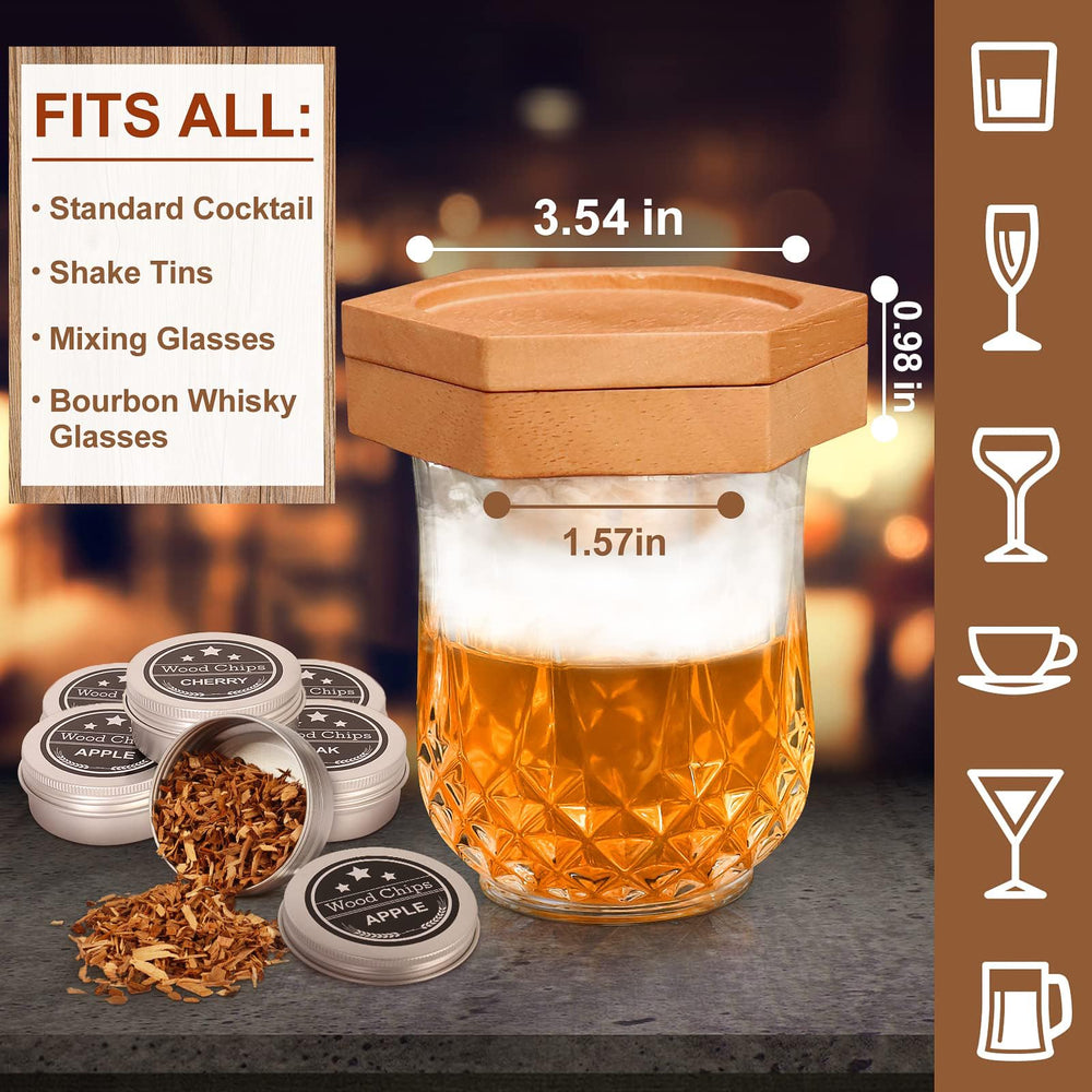 WEICHA stone ice cubes with spoon, keeping drinks chilled and undiluted longer