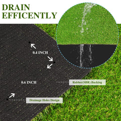 Weidear backing with drainage holes showing quick-dry and easy-clean benefit