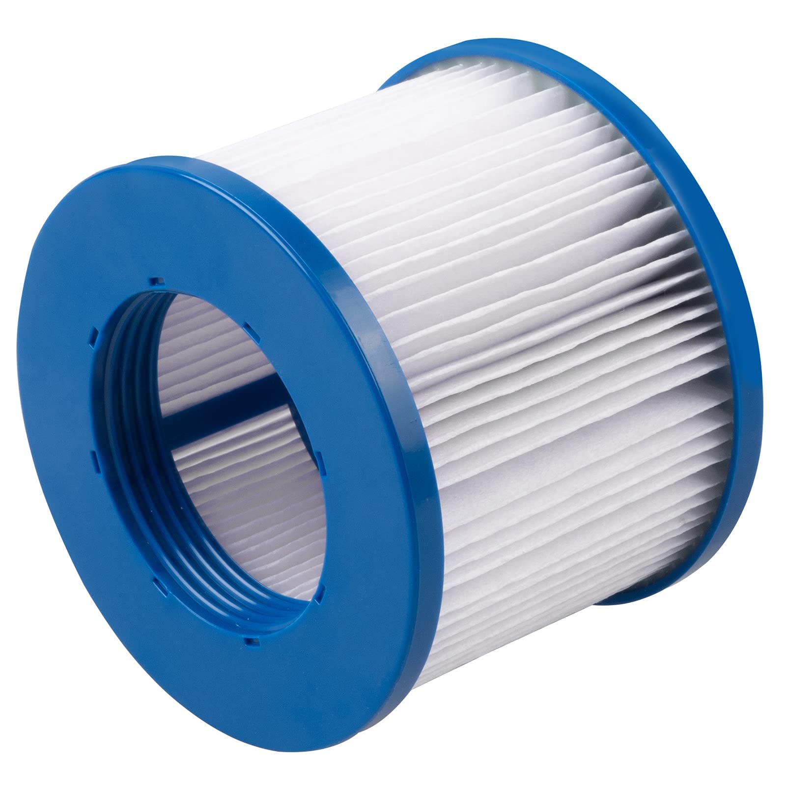#WEJOY filter next to ruler showing compact 4x4x3 inch size