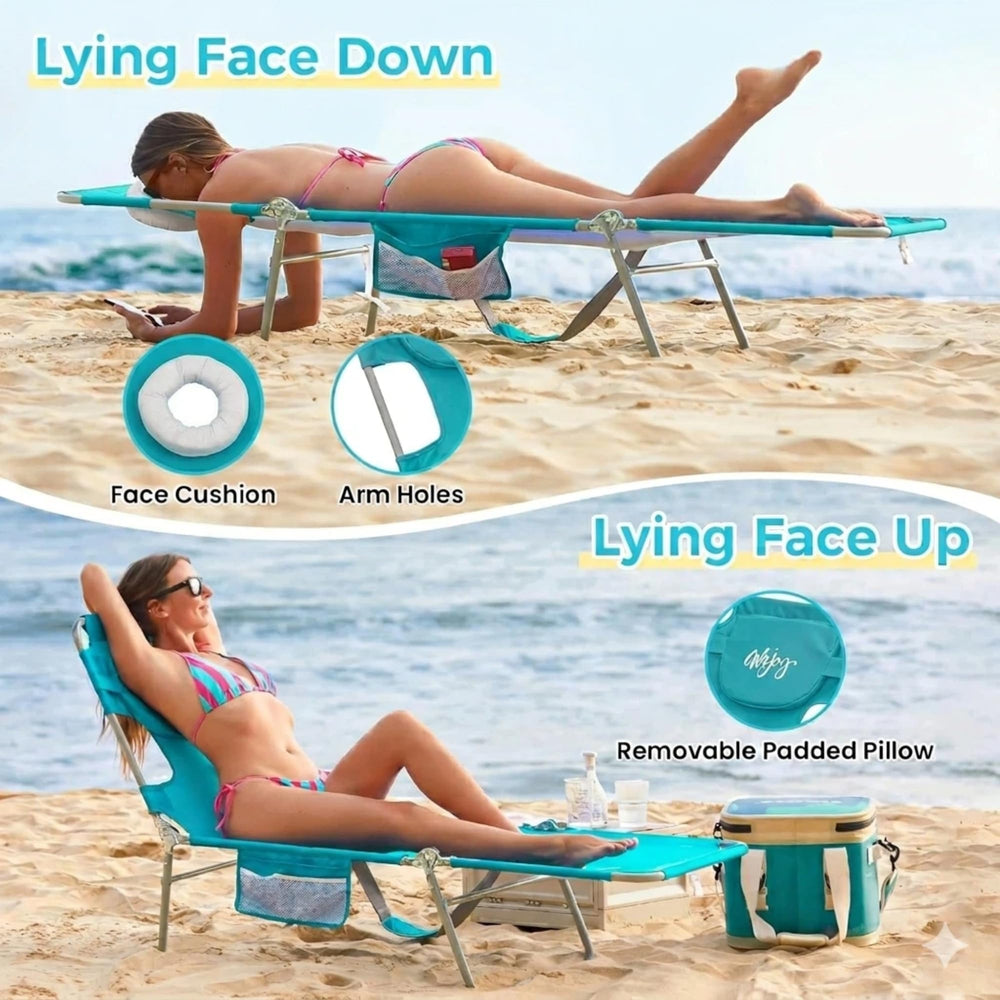 WEJOY side profile of backrest recline demonstrating adjustable positions