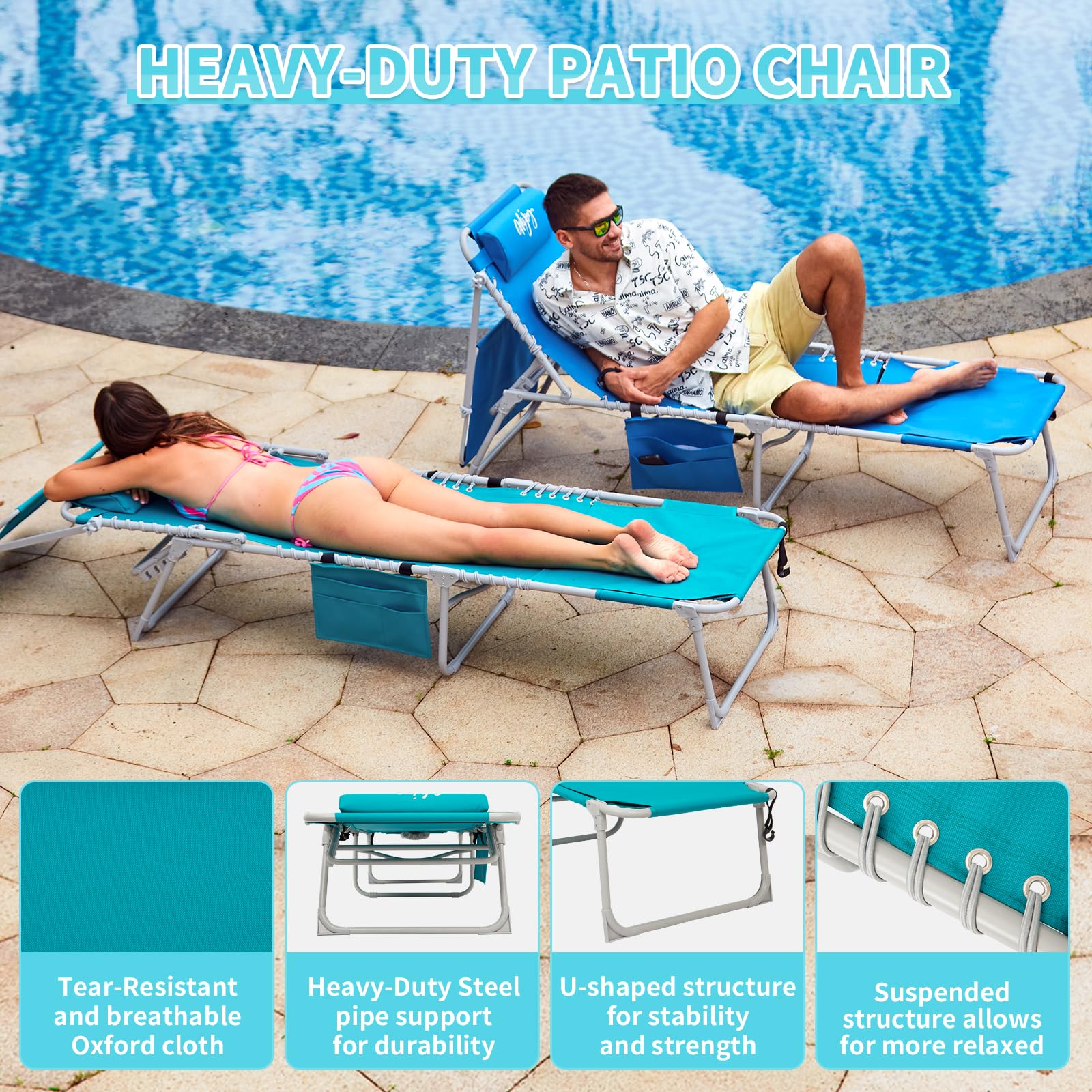 #WEJOY bungee suspension seat detail showing body-contouring support