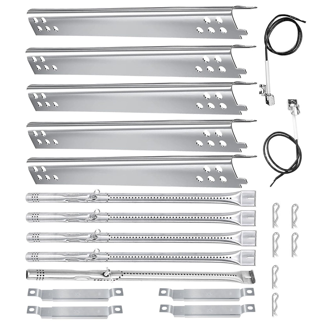 Welbocom front view of full five-burner kit showing complete replacement set benefits