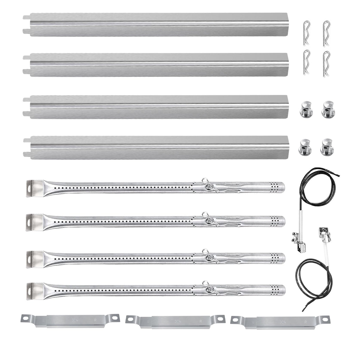 Welbocom front-view replacement kit showing all included parts and easy identification