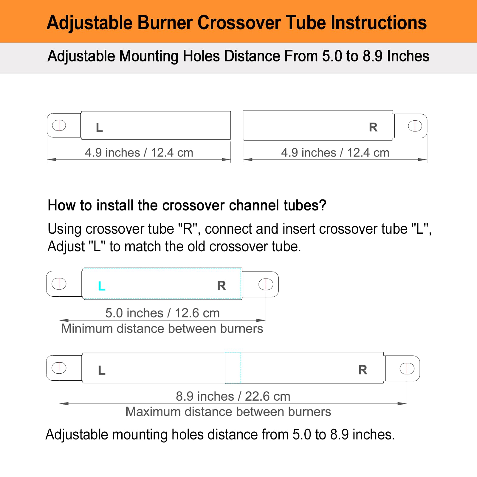 Welbocom kit size and scale next to ruler proving correct dimensions for fit check