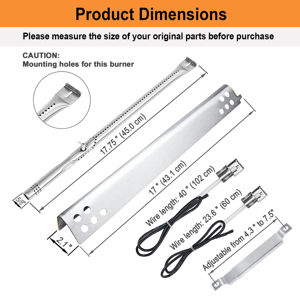 Welbocom close-up of a single stainless-steel burner highlighting durable construction