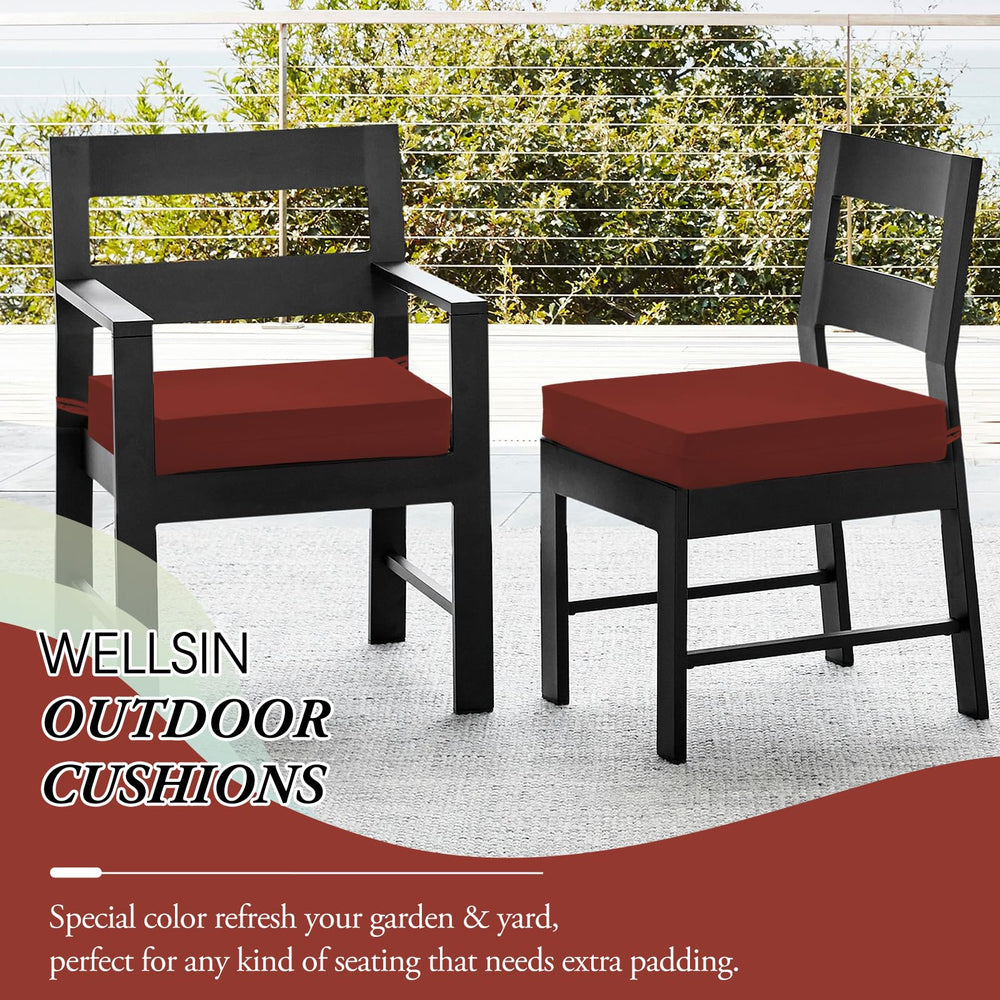 Wellsin cushions styled on balcony showing decorative appeal and durability