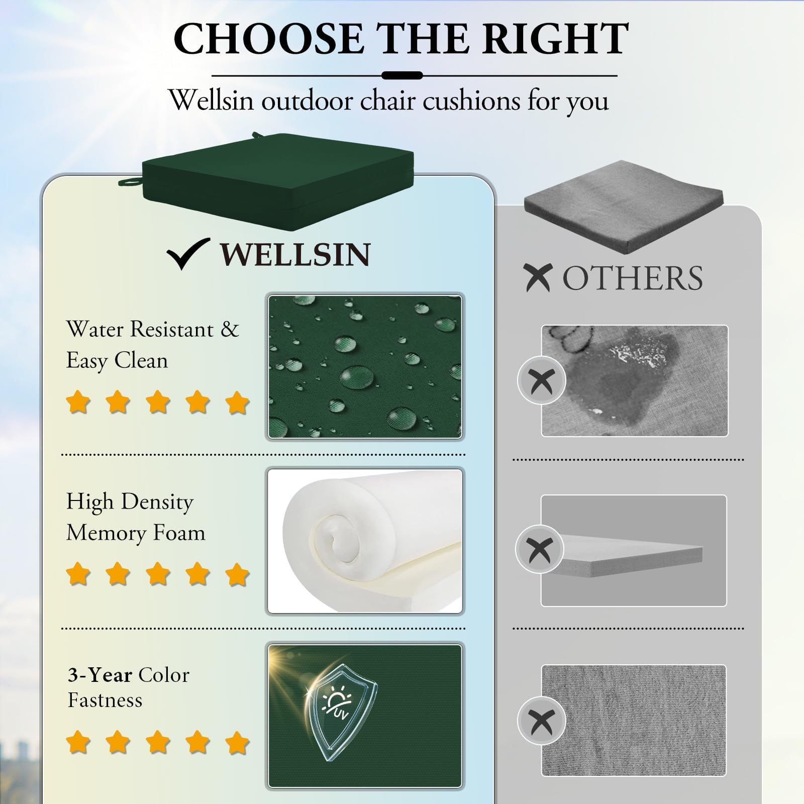 Wellsin boxed packaging with care insert showing ready-to-use kit and instructions