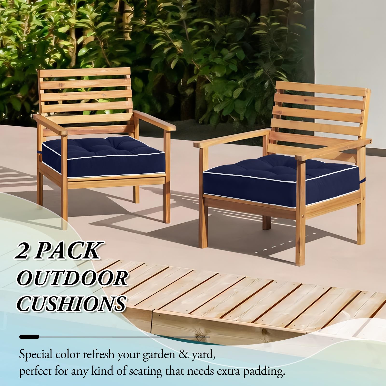 Wellsin packaging unboxed cushion fluffing to demonstrate quick recovery