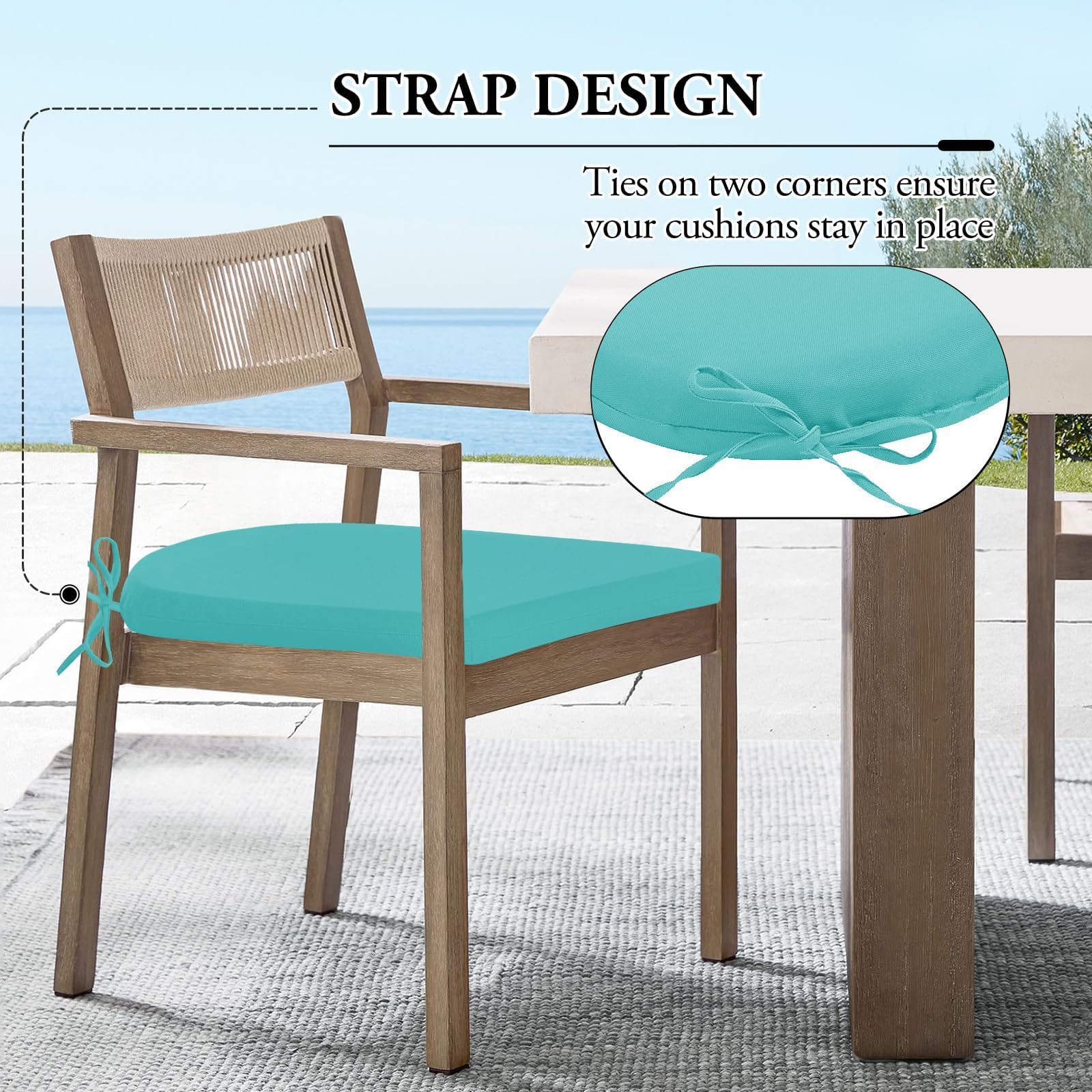 Wellsin pair on patio setting demonstrating color coordination and style uplift