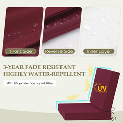 Wellsin seam and zipper detail showing removable cover benefit for easy cleaning