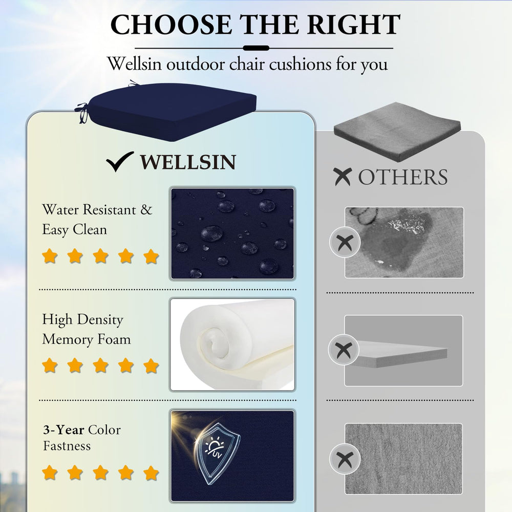 Wellsin cushion alongside ruler showing exact 17 x 16 dimensions