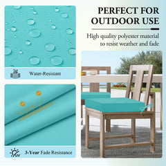 Wellsin cushion straps detail with ties keeping cushions secure on chairs during use