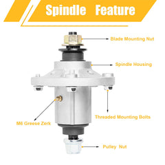 WELOVEHOME spindle beside tape measure showing dimensions for accurate fit