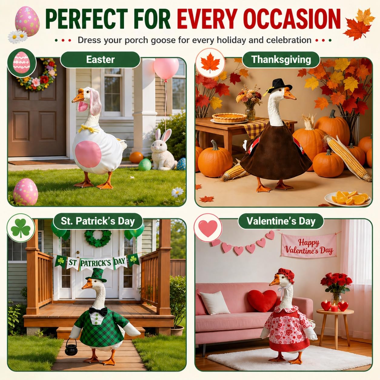 WeLyruff folded outfit set in packaging for compact storage and season-to-season convenience