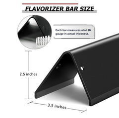 WEMEIKIT installed flavorizer bars in grill restoring even heat distribution benefit