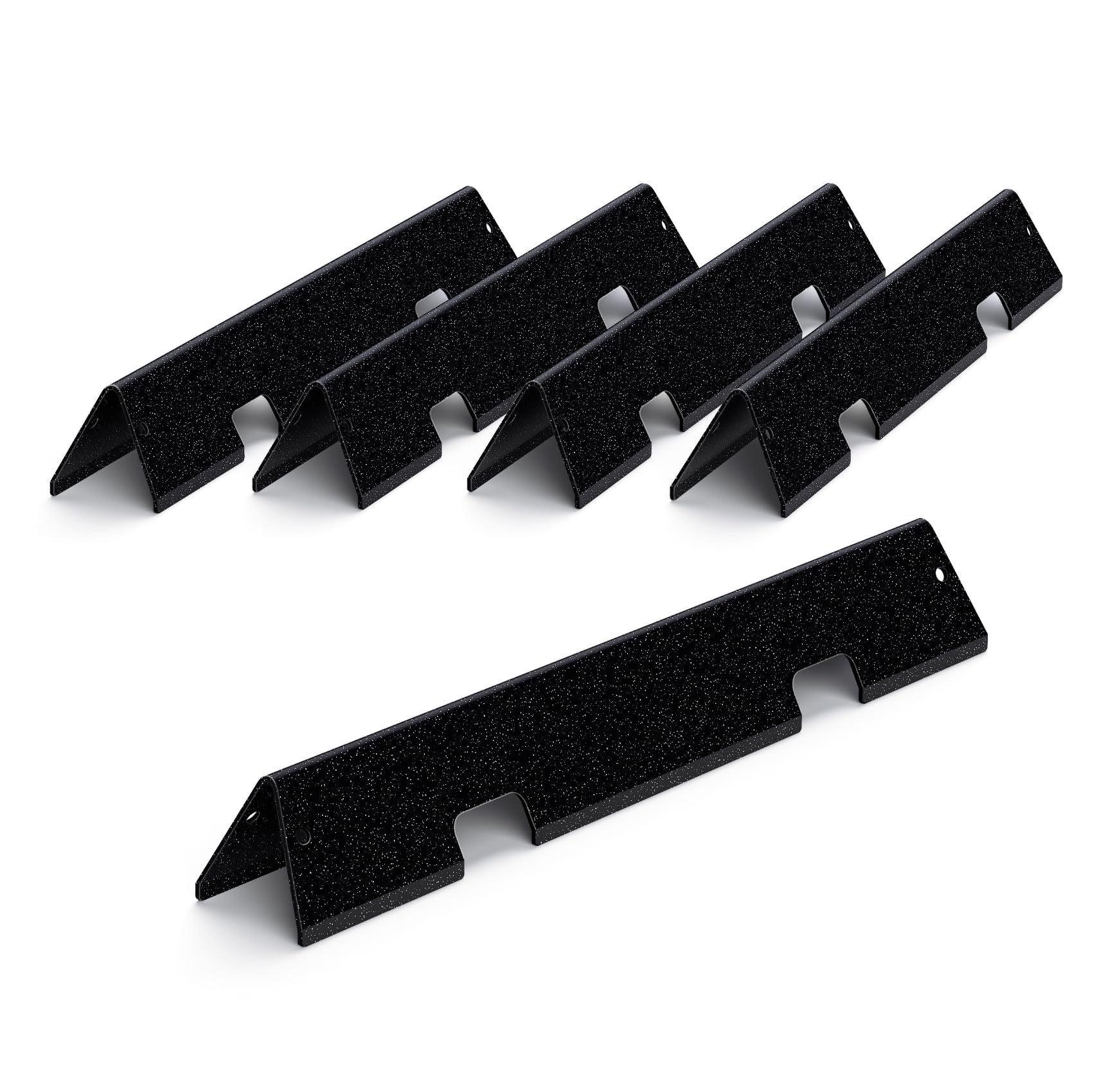 WEMEIKIT front view five flavorizer bars showing fit and uniform finish