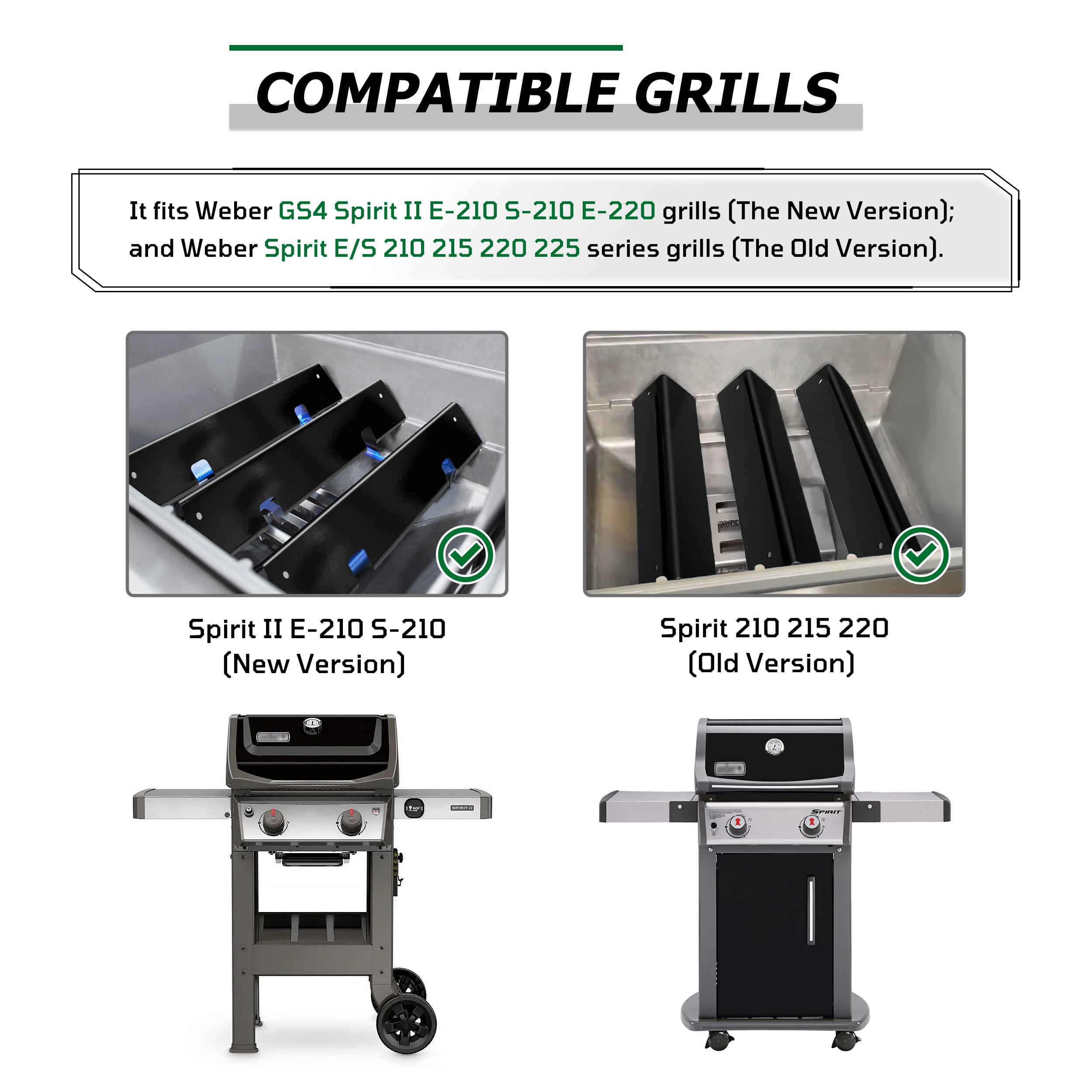 WEMEIKIT three bars laid out showing weighty 16GA build for durability benefit