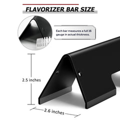 WEMEIKIT flavorizer bar next to ruler showing 15.3 inch exact length