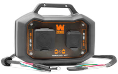 WEN L5-30R twist-lock detail highlighting secure transfer-switch connection