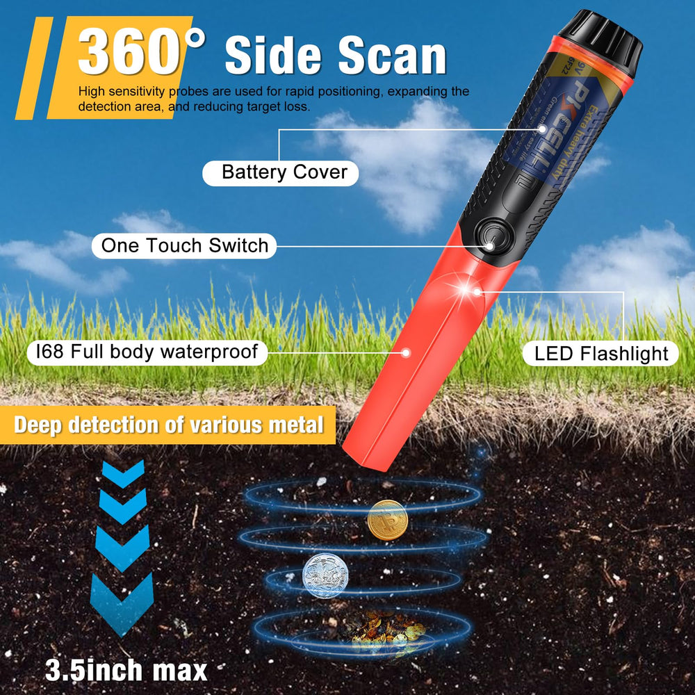 WenMia BD30 full kit laid out with shovel and backpack for ready-to-search convenience