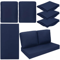 wenqik front view navy blue showing neat fit and curb appeal