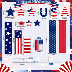 Wenqik handheld wooden flags closeup showing durable fabric finish