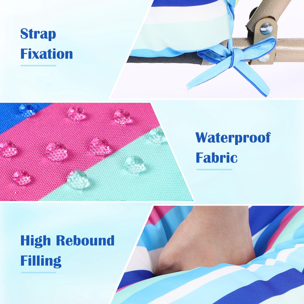 Wenqik headrest pillow close view showing matching fabric and neck support
