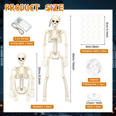 Wenqik posable joint detail showing adjustable limbs for customized spooky poses