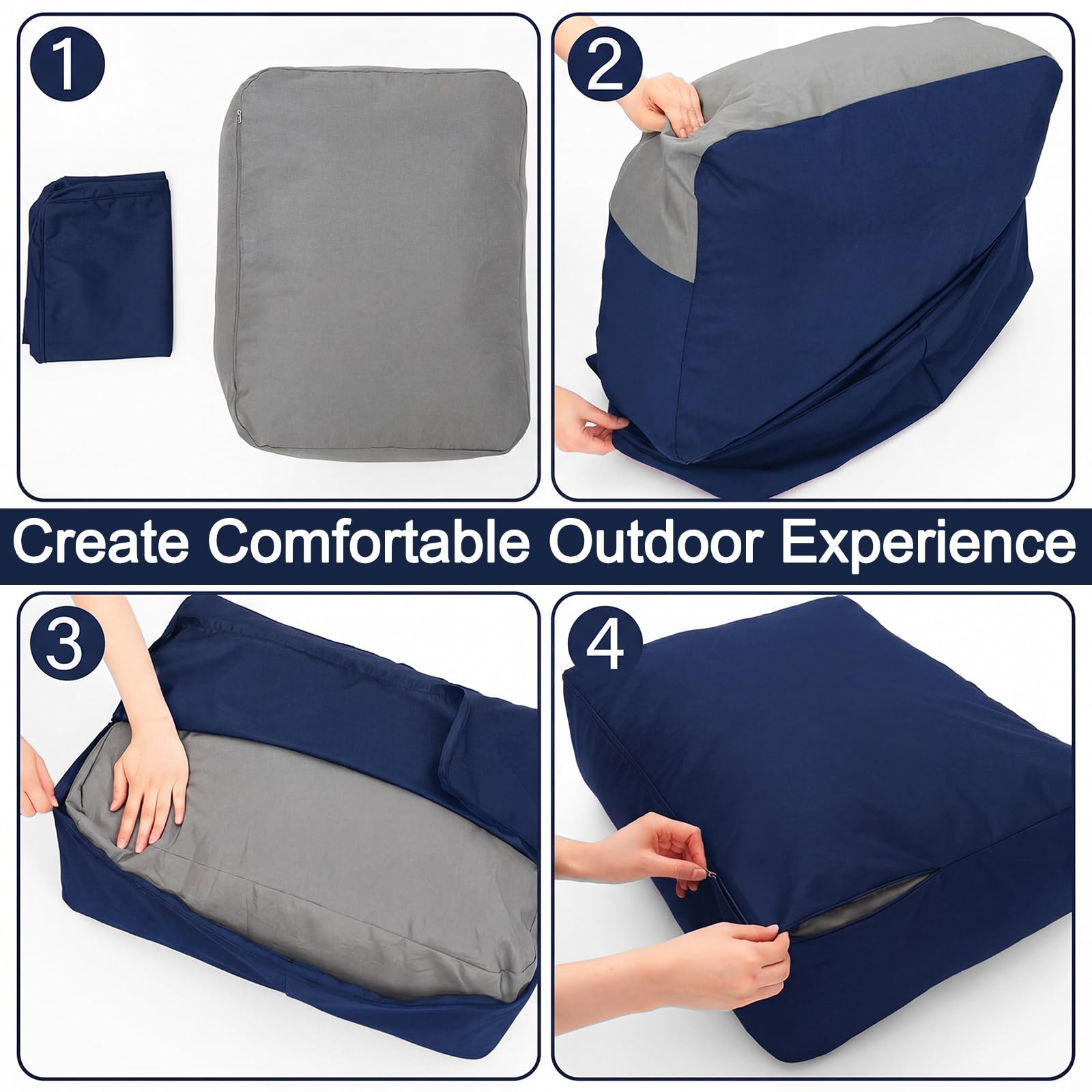 wenqik seat and back arrangement demonstrating three-piece coverage benefit