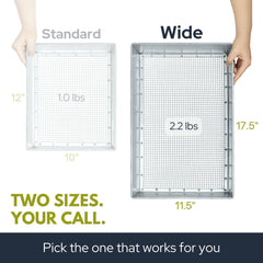 Wenses included gloves beside sifter, protects hands and grip