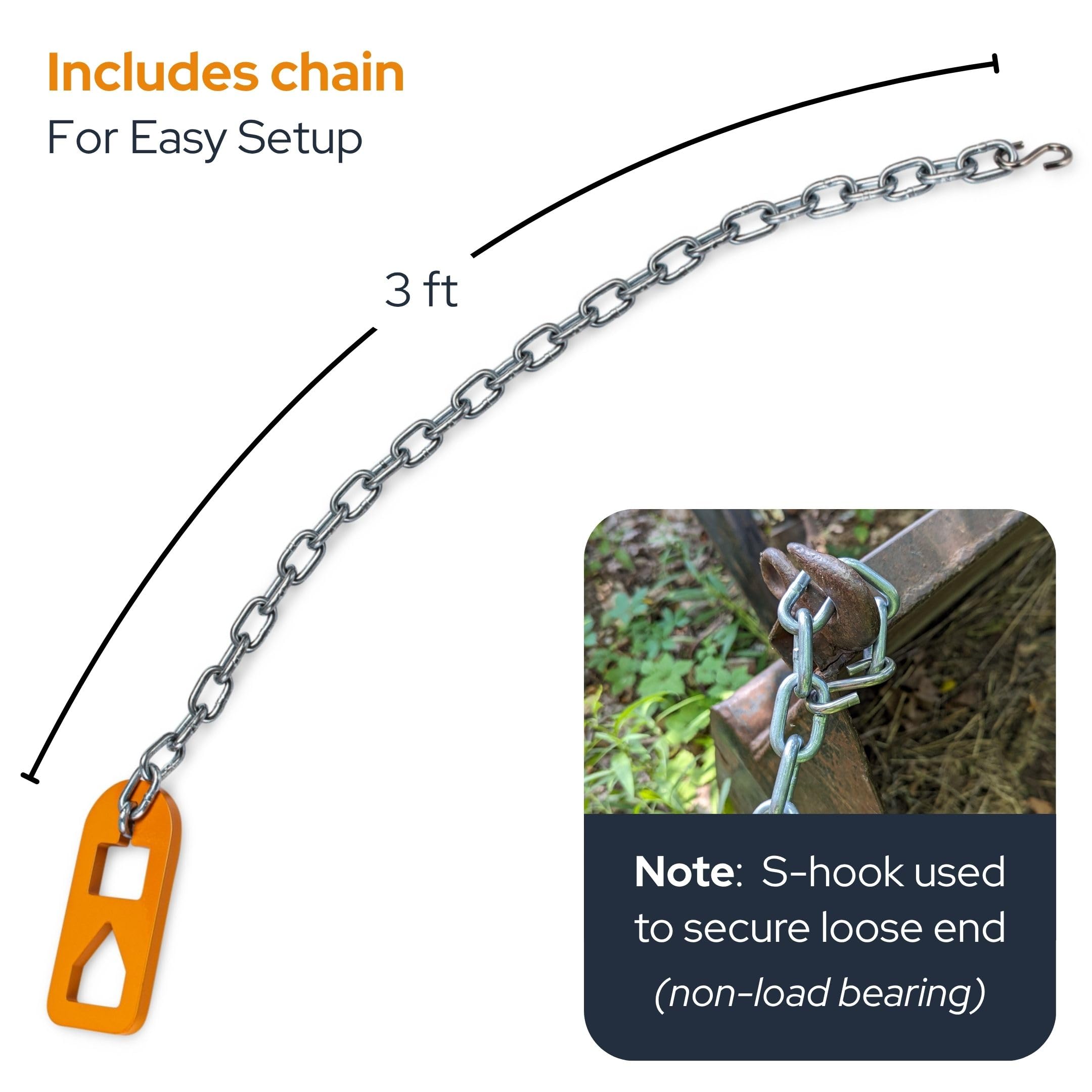 Wenses puller plate in use attached to a tractor lifting a T-post for efficient fence removal