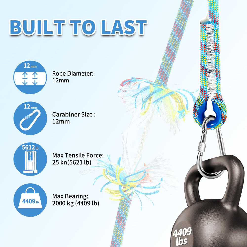 Werfeito rope ends with heat-shrink tubing for reinforced, fray-resistant termination