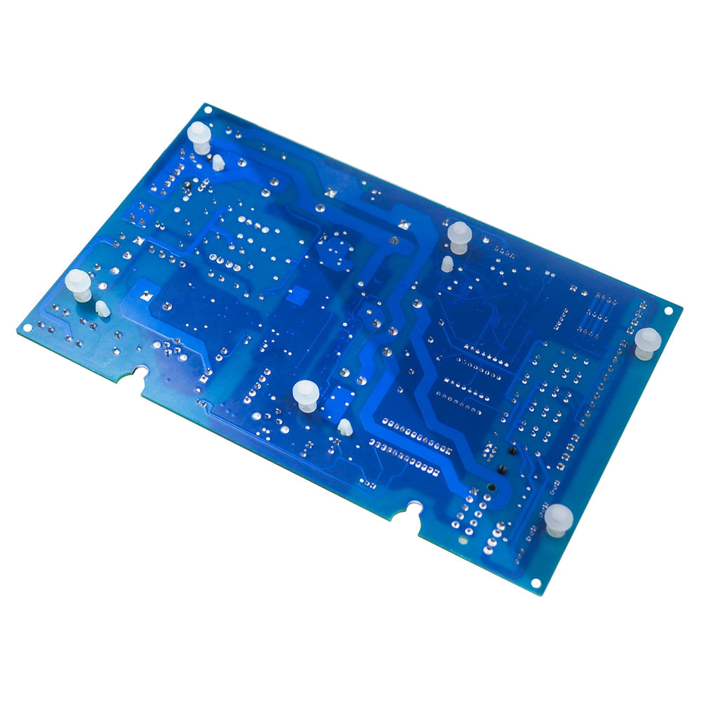 WERLAHO GLX-PCB-PRO next to ruler for scale, shows compact size for panel fit