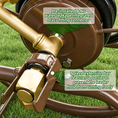 WERMAH view of 10-inch wheel and wide base showing stability on uneven ground