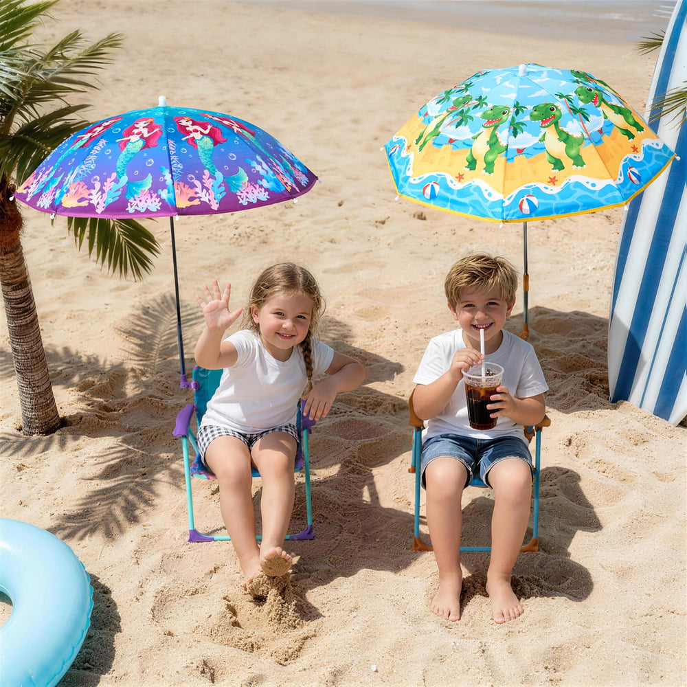 WERNNSAI umbrella detail and attachment demonstrating sun protection and safety