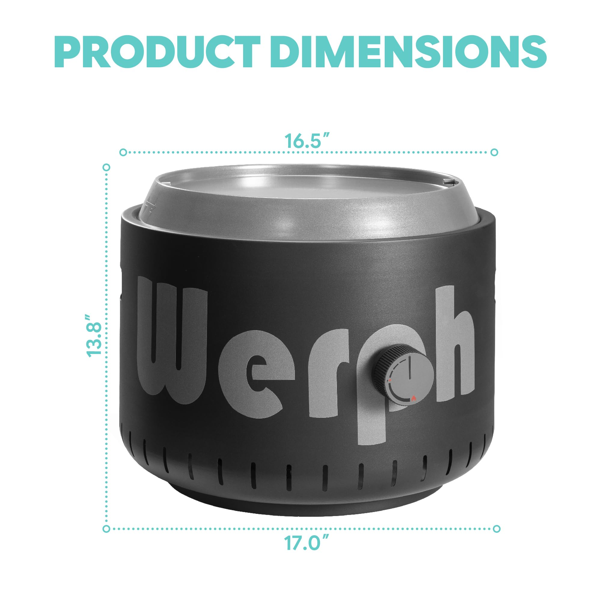 Werph seamless one-piece body close-up highlighting durable finish and style