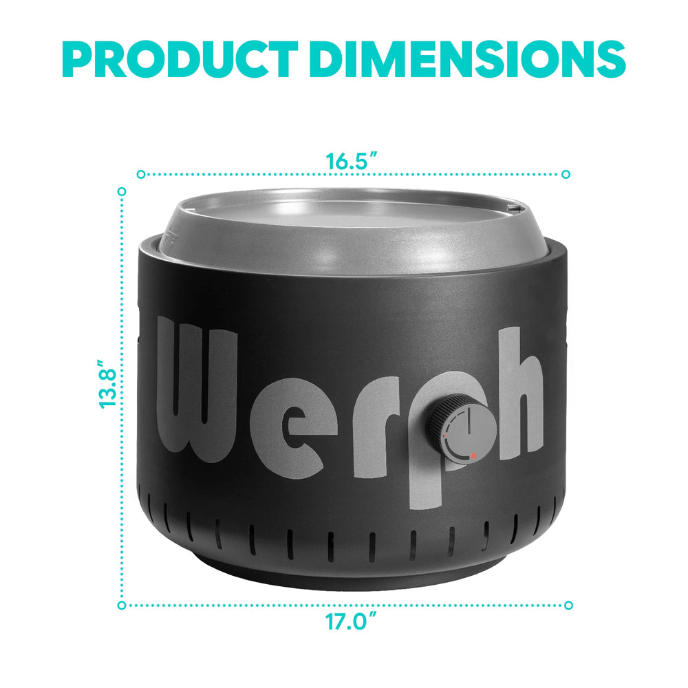 Werph seamless one-piece body close-up highlighting durable finish and style