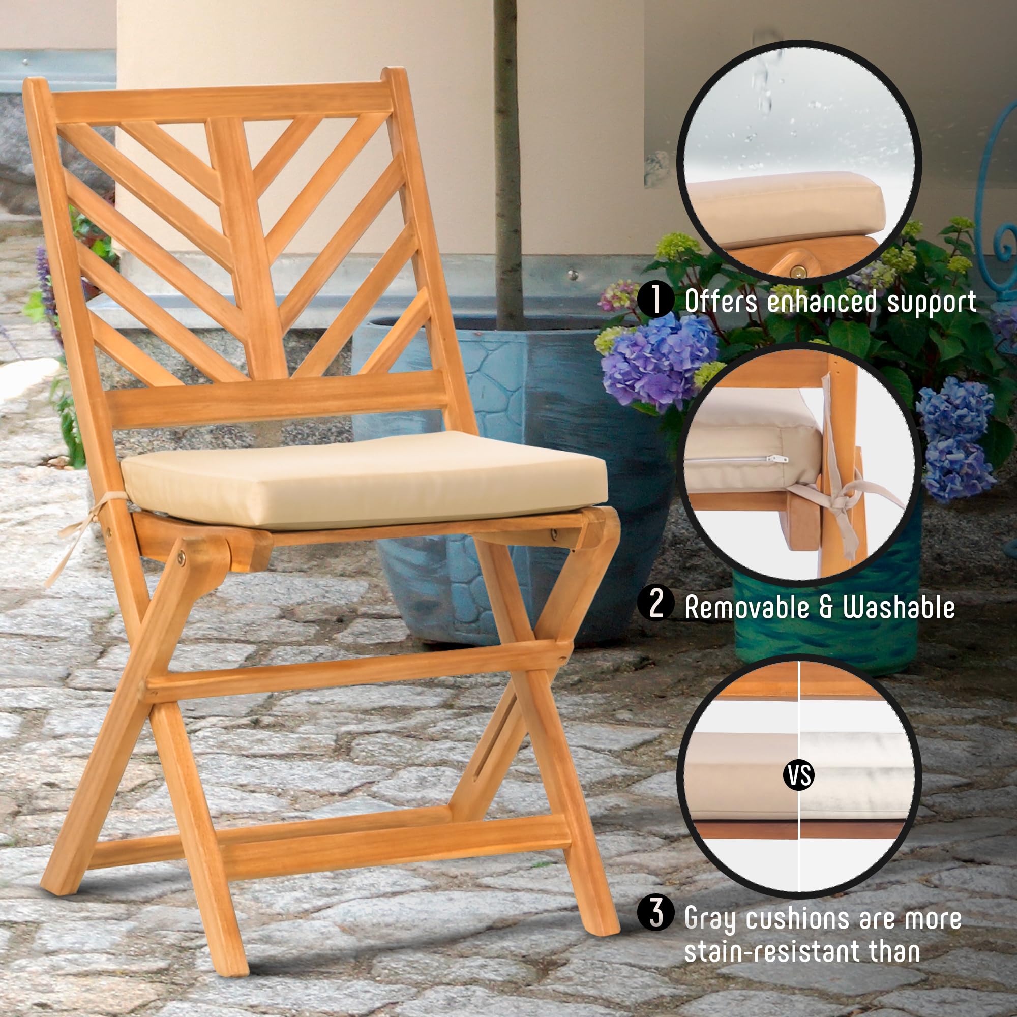 Werph chair beside doorway showing scale and practicality for small spaces
