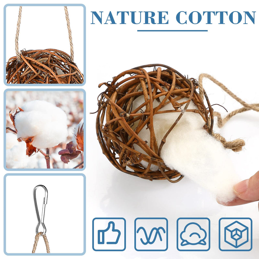 Wesiti hanging nest on tree branch showing easy outdoor installation benefit