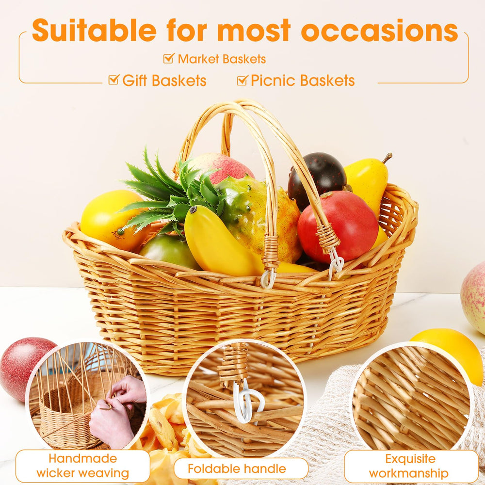 Wesiti basket used in picnic scene holding snacks for portable serving convenience