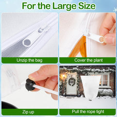 Wesnoy drawstring hem detail securing cover to prevent wind lift