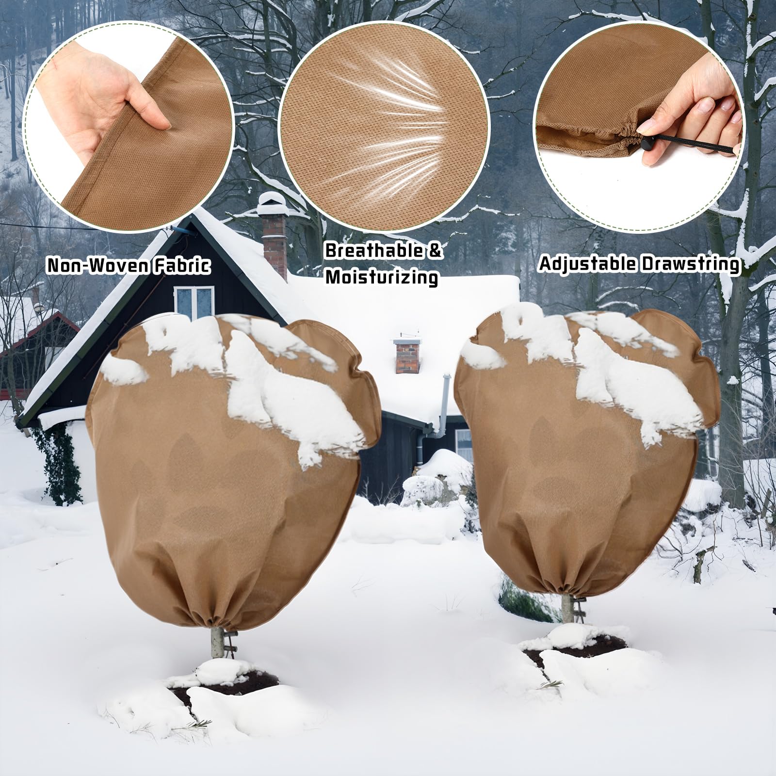 Wesnoy drawstring opening detail showing quick secure closure benefit