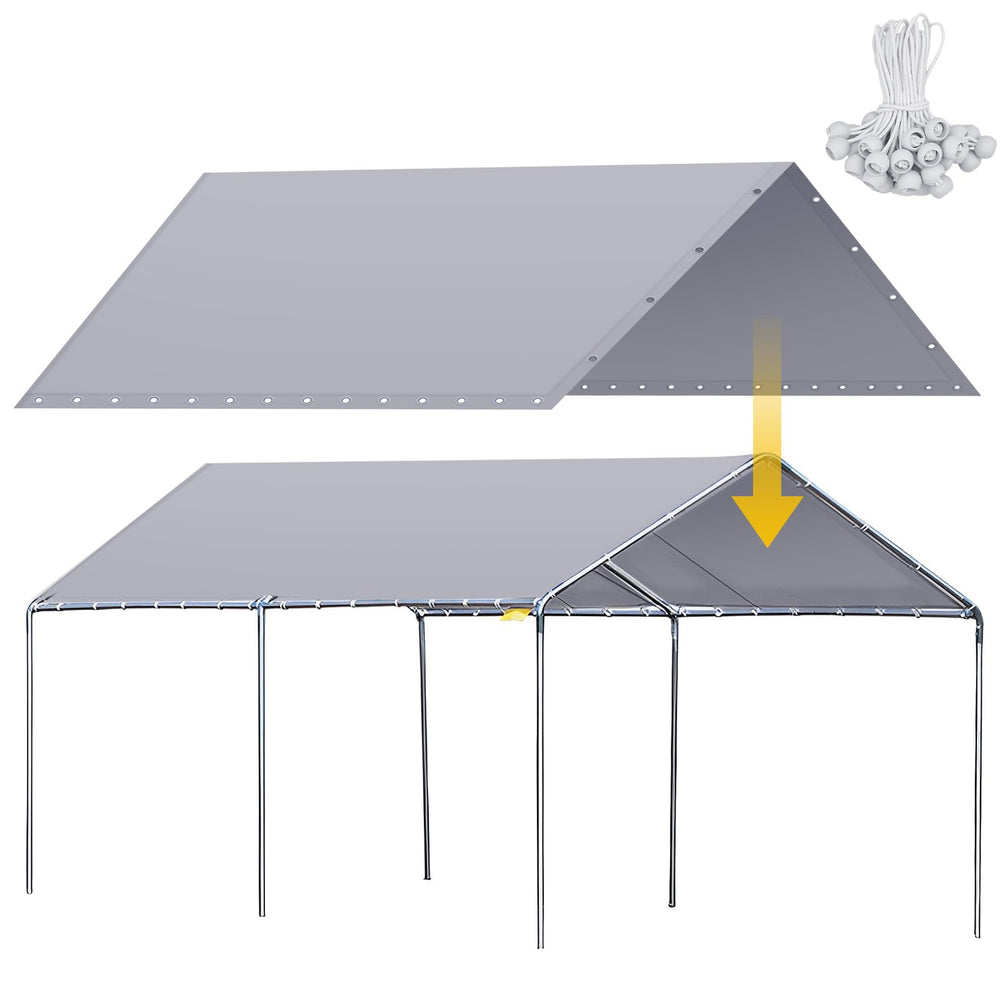 wesnoy front view canopy top showing full cover and protection benefit