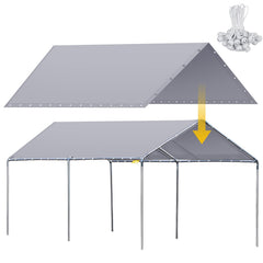 wesnoy front view canopy top showing full cover and protection benefit